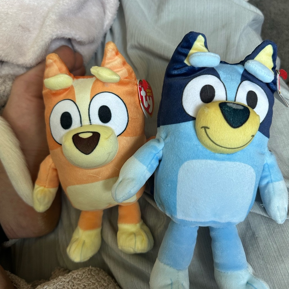 Bluey and Bingo TY Stuffies